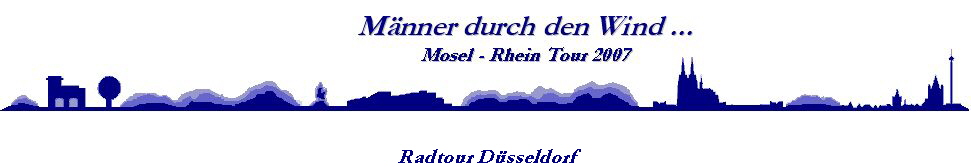 Radtour D�sseldorf