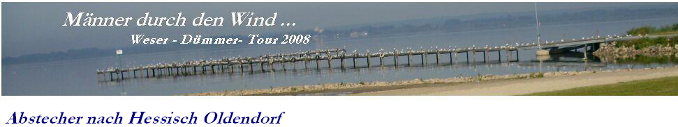 Abstecher nach Hessisch Oldendorf