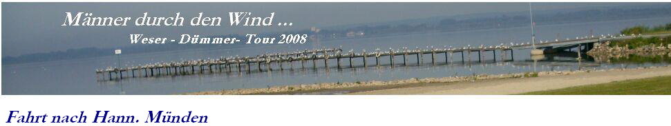 Fahrt nach Hann. M�nden