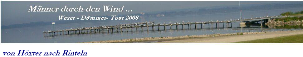 von H�xter nach Rinteln